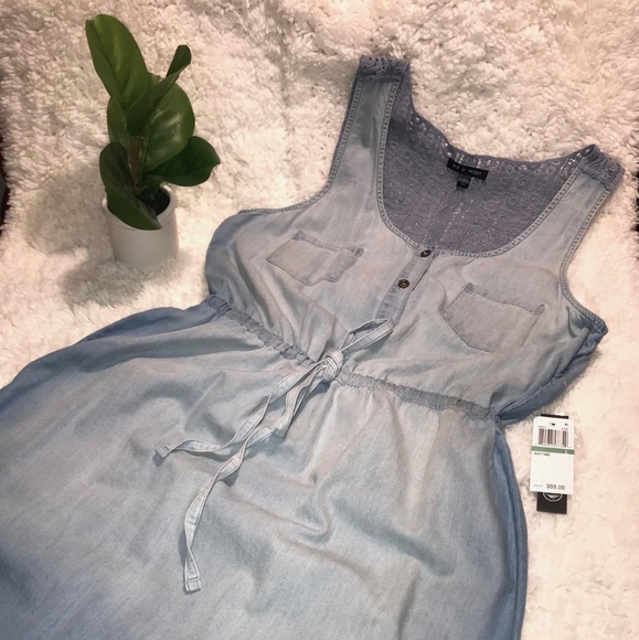 As U Wish Dresses & Skirts - Lightweight Jean Dress